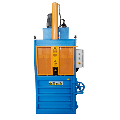 Máquina vertical hidráulica da prensa de empacotamento da prensa do cartão do Plc para caixas