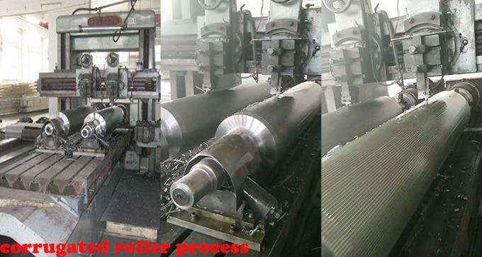 3 5 da máquina ondulada da caixa da caixa de 7 dobras elétricos automáticos conduzidos 6