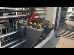 Máquina ondulada da caixa da caixa