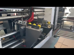 Máquina ondulada da caixa da caixa