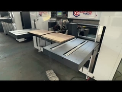 Máquina ondulada da caixa da caixa