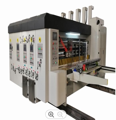 alta velocidade automática da máquina do empilhador de Slotter Die Cutter da impressora de cor 380v 3