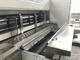 Cores onduladas Flexo da caixa 4 que imprime entalhando a máquina cortando automática