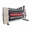 Máquina de fabricação de caixas corrugadas de duas cores, impressora, cortadora de matrizes rotativa