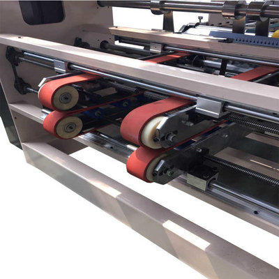Máquina automática de costura de colagem de caixas de cartão onduladas