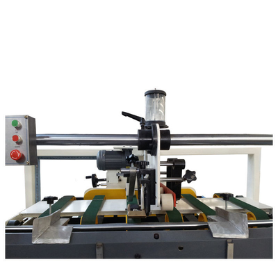 Máquina semi-automática de colagem de colagem de pasta
