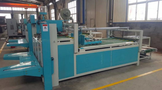 Máquina semi-automática de colagem de colagem de pasta