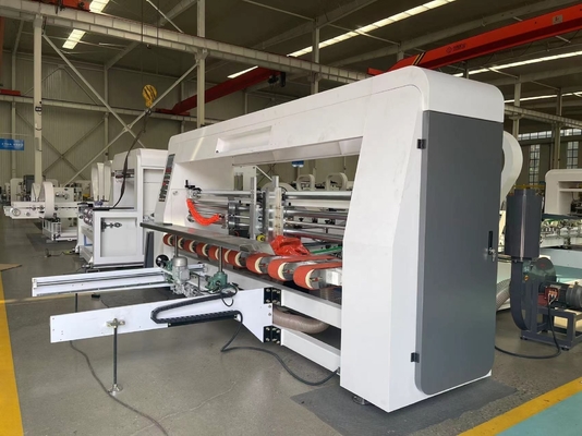 Folder Gluer Cartão corrugado caixa máquina estrutura compacta