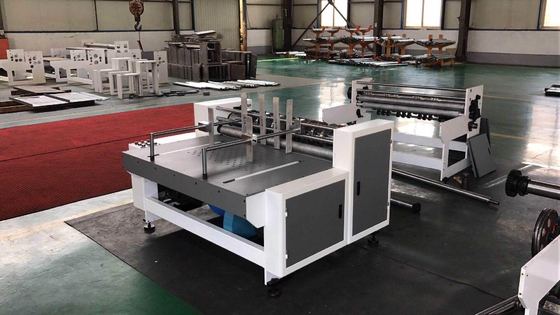 Máquina de montagem de caixas de cartão onduladas de 1200 mm