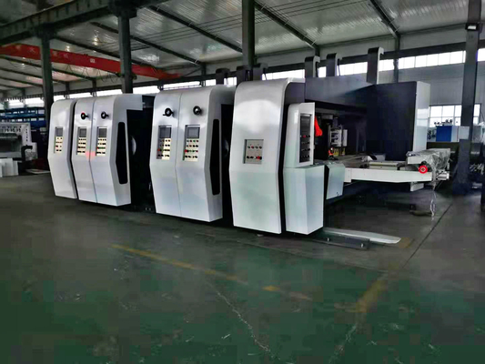 Máquina de impressão de caixa de cartão corrugado
