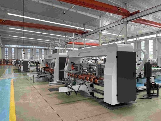 Máquina automática de costura de cartuchos corrugados