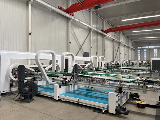 Máquina automática de costura de cartuchos corrugados