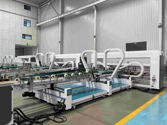 Máquina automática de costura de cartuchos corrugados
