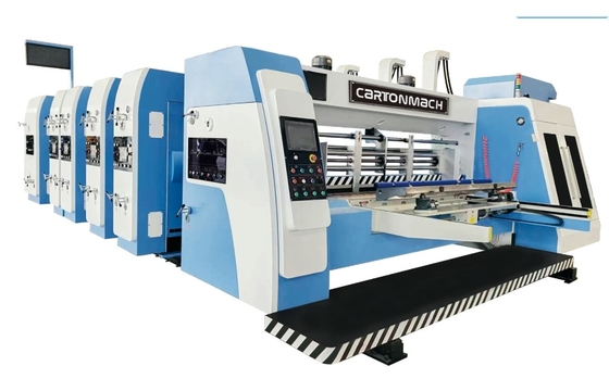 Caixa que faz giratório do slotter da impressora do flexo cortado