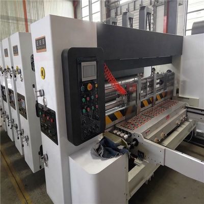 Impressora Flexográfica Computadorizada para Corte e Vinco de Caixas de Papelão