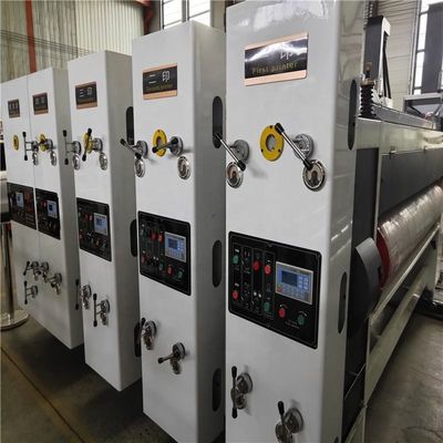 Impressora Flexo Slotter Die Cutter Produção de embalagens personalizadas