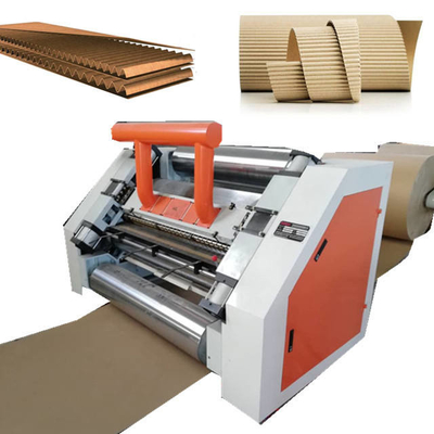 Máquina corrugada automática de flauta de E para caixas de cartão de 1600 mm