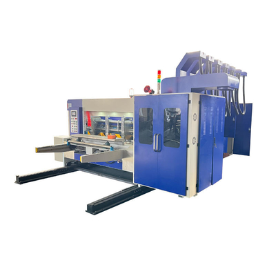 Máquina de Impressão Flexo Full Automática de 4 Cores para Caixa de Cartão Corrugada