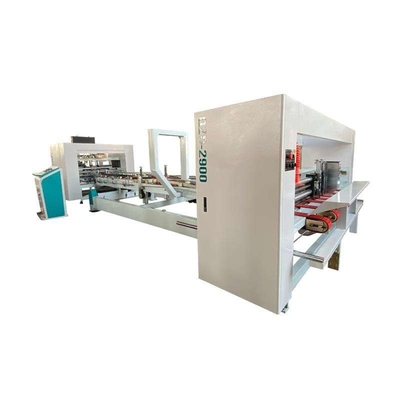 Folder Gluer 2600 mm Cartão corrugado caixa máquina de alta velocidade de formação