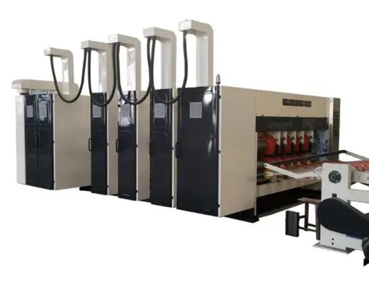 Máquina de impressão de caixas de cartão corrugadas com alta precisão
