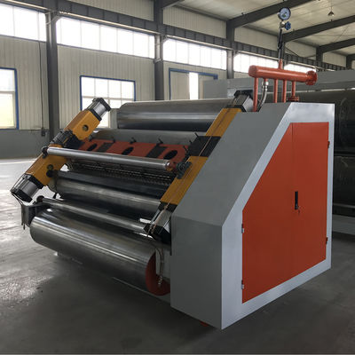 Máquina ondulada automática conduzida pneumática da caixa da caixa do único Facer de 1600mm
