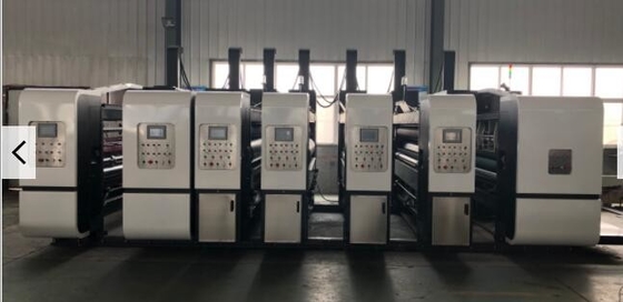 Impressora Slotter Machine 180pcs/Min de Flexo da cor da caixa uma do fruto da pizza